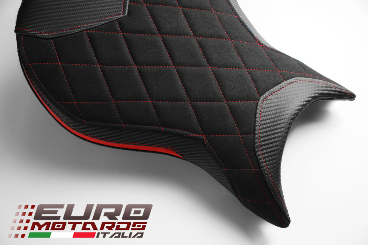 Luimoto Diamond Suede Rider Seat Cover 2 Colors For Triumph Daytona 675  2013-17