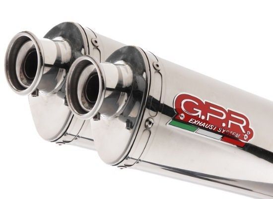 Aprilia Caponord 1000 01-7 GPR Exhaust Systems Trioval Slipon Mufflers  Silencers