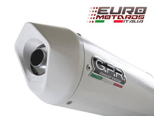 Load image into Gallery viewer, Suzuki GSXS 750 2017 GPR Exhaust Slip-On Silencer Albus White Road Legal New