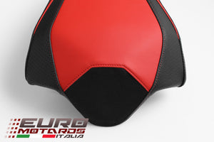Luimoto Veloce Suede Tec-Grip Seat Cover For Set New For Ducati Panigale V4 2018