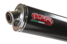 Load image into Gallery viewer, Kawasaki ZX10R 04-05 GPR Exhaust Systems Carbon Oval Slipon Muffler Silencer