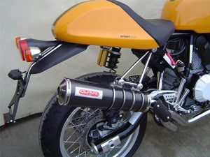 Ducati Sport Classic 1000 GPR Exhaust Full System Carbon Silencer