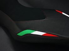 Load image into Gallery viewer, Luimoto Team Italia Suede Seat Cover For Aprilia Dorsoduro 750 900 1200 2008-19