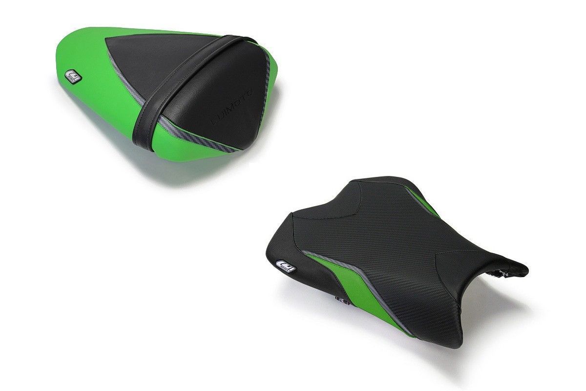 Luimoto Team Edition Seat Covers Front & Rear 4 Colors For Kawasaki ZX6R  2009-12