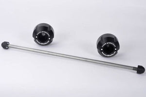 Suzuki GSX 650F 2008-2010 RD Moto  Front Axle Protection Sliders Blk S26PVN-K