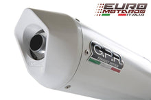 Load image into Gallery viewer, Suzuki GSF 1200 Bandit 2005-2006 GPR Exhaust Systems Albus White Slipon Silencer