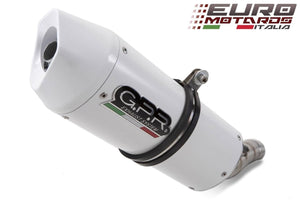 Suzuki GSF 1200 Bandit 2005-2006 GPR Exhaust Systems Albus White Slipon Silencer