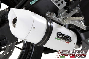 Suzuki GSF 1200 Bandit 2005-2006 GPR Exhaust Systems Albus White Slipon Silencer