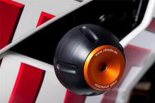 Load image into Gallery viewer, Aprilia Tuono 2006-2010 RD Moto Crash Frame Sliders Bobbins PHV1 Black 7 Colors