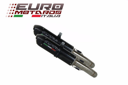 Aprilia ETV Caponord Rally 1000 2001-2007 GPR Exhaust Pandemonium Dual Silencers