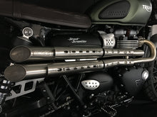 Load image into Gallery viewer, MassMoto Exhaust Full System 2in2 Mohave New Triumph Street Scrambler 2017-2019