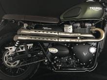 Load image into Gallery viewer, MassMoto Exhaust Full System 2in2 Mohave New Triumph Street Scrambler 2017-2019