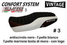 Load image into Gallery viewer, Yamaha XSR 900 Tappezzeria Italia Portorico-3 Vintage Comfort Foam Seat Cover
