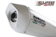 Load image into Gallery viewer, Kawasaki Z750S 2004-2006 GPR Exhaust Systems Albus White Slipon Silencer
