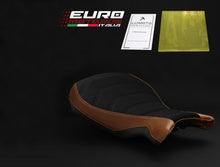 Load image into Gallery viewer, Luimoto Vintage Rider Seat Cover Perforated Suede /Gel Option For BMW R nineT