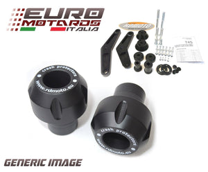 Kawasaki Z1000SX 2011-2016 RD Moto Crash Frame Sliders Protectors Black K28-PH01