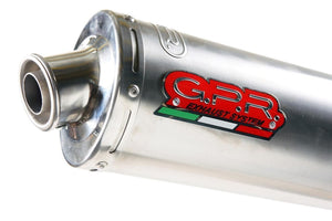 Cagiva Raptor 1000 00-03 High Mount GPR Exhaust Systems Ti Oval