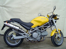 Load image into Gallery viewer, Ducati Monster 620 695 800 1000 High Mount GPR Exhaust Systems Ti Oval Mufflers