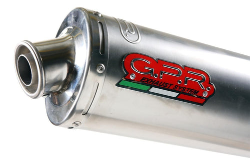 Suzuki GSXR 750 SRAD 00-03 GPR Exhaust Systems SS Oval Slipon Muffler Silencer