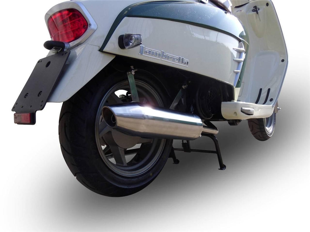 Lambretta LN 125 150 Milano GPR Exhaust Full System With Vintalogy