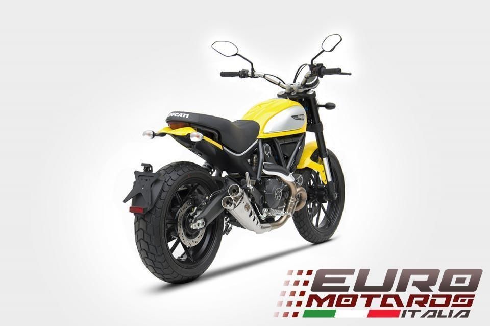 Ducati Scrambler Zard Exhaust Special Edition Low Mount Slipon