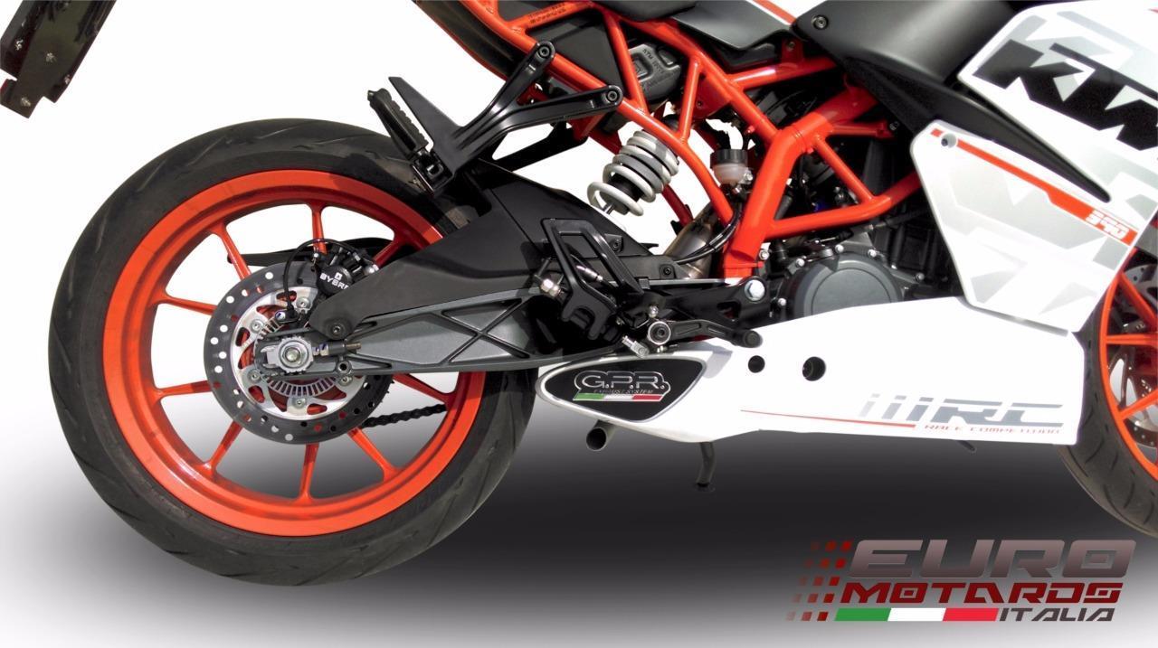 GPR Exhaust Systems Deeptone Ghost Steel Silencer Road Legal for KTM R |  Euro Motards