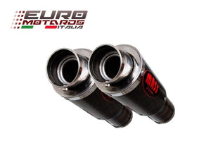 MassMoto Exhaust Silencers M1 MotoGP Style Carbon New Suzuki SV 1000 2003-2008