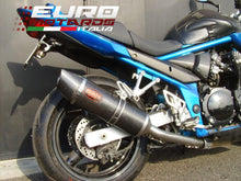 Load image into Gallery viewer, MassMoto Exhaust Slip-On Silencer Oval Full Carbon Suzuki Bandit GSF 650 2007-16