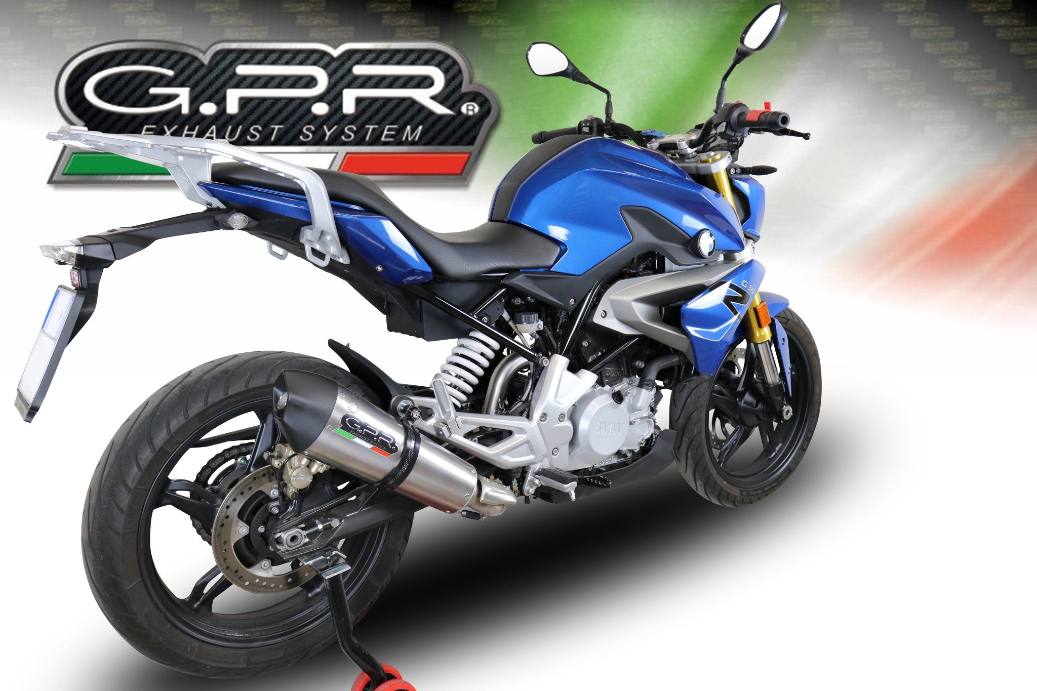 BMW G310R G310GS 2017-2018 GPR Exhaust Full System With GPE Ti