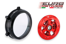Load image into Gallery viewer, CNC Racing Clear Clutch Cover + Pressure Plate For Ducati Panigale V4 /S 2018-21