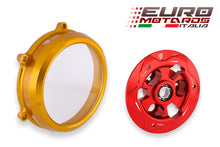 Load image into Gallery viewer, CNC Racing Clear Clutch Cover + Pressure Plate For Ducati Panigale V4 /S 2018-21