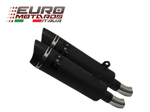 KTM 640 LC4 Supermoto Prestige 2005-08 Endy Exhaust Dual Silencers XR3 Black New