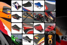 Load image into Gallery viewer, Luimoto Veloce Suede Tec-Grip Seat Cover For Set New For Ducati Panigale V4 2018
