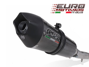 Aprilia Caponord 1200 GPR Exhaust Systems GPE CF Slipon Muffler Silencer Legal