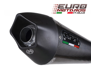 Aprilia Caponord 1200 GPR Exhaust Systems GPE CF Slipon Muffler Silencer Legal