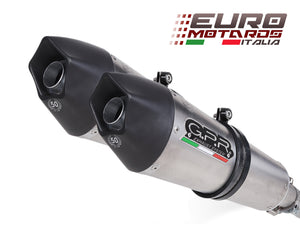 Honda SP2 RC51 High Mount GPR Exhaust Systems GPE Ti Slipon Mufflers