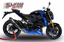 Load image into Gallery viewer, Suzuki GSXS 750 2017 GPR Exhaust Slip-On Silencer GPE CF Road Legal New