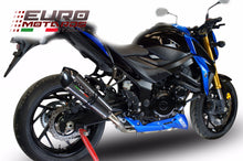 Load image into Gallery viewer, Suzuki GSXS 750 2017 GPR Exhaust Slip-On Silencer GPE CF Road Legal New