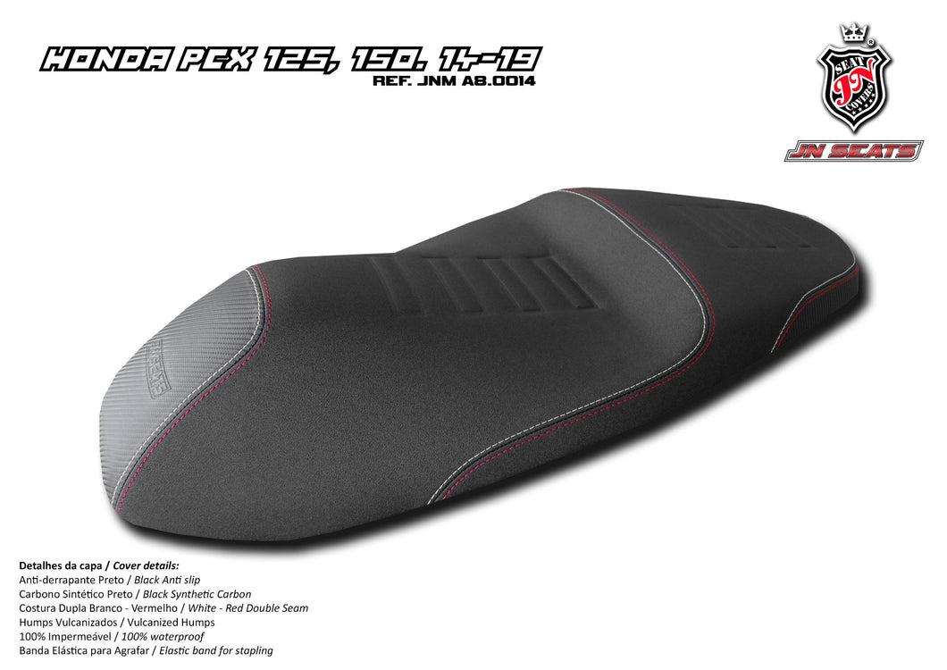 Honda PCX 125 150 2014-2019 JN-Europe Seat Cover Diamond Anti-Slip A80014