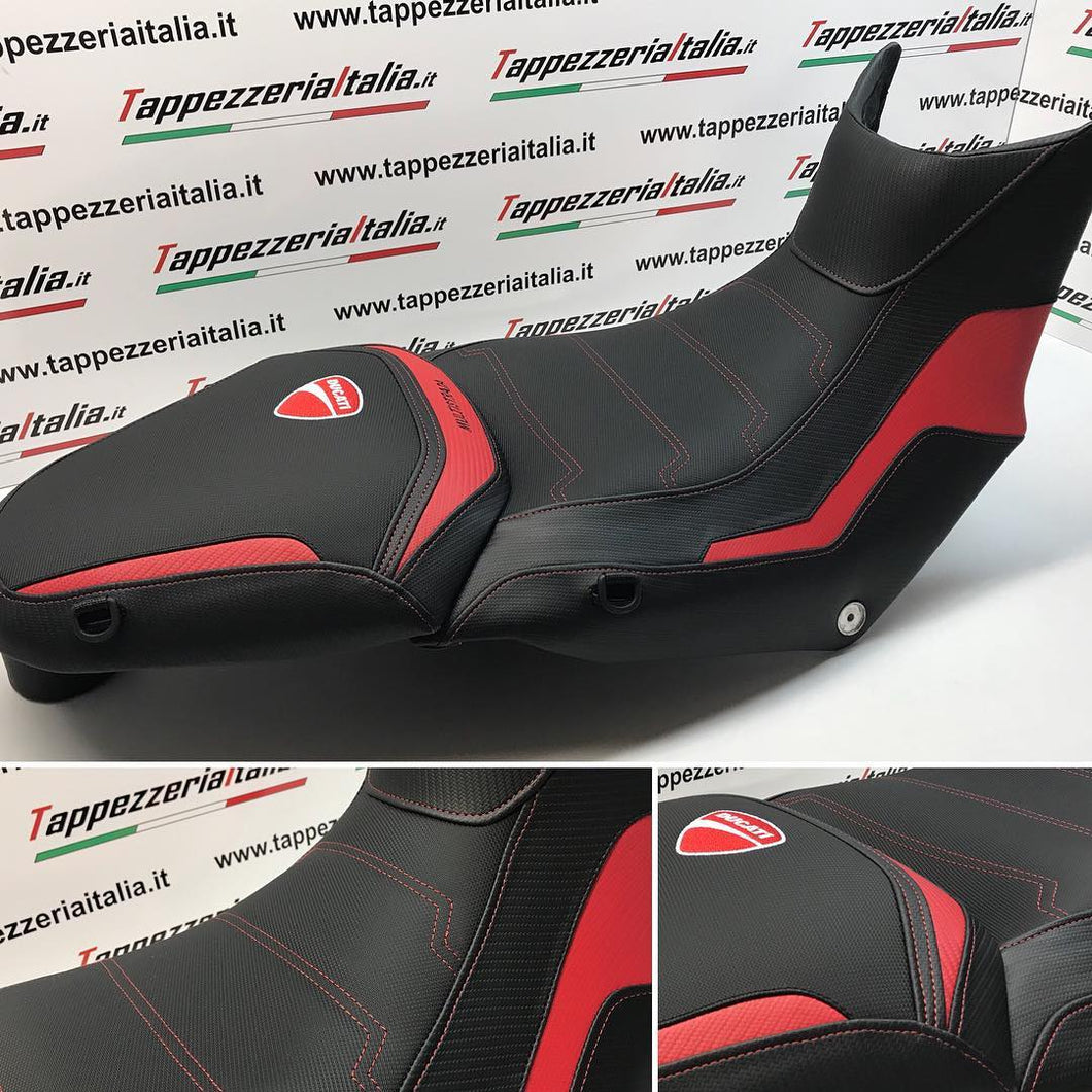 Ducati Multistrada 950 Tappezzeria Italia Comfort Foam Seat Cover Anti-Slip  New