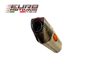 MassMoto Exhaust Full System Oval Titanium Ducati Hypermotard 1100 2in1 Kit