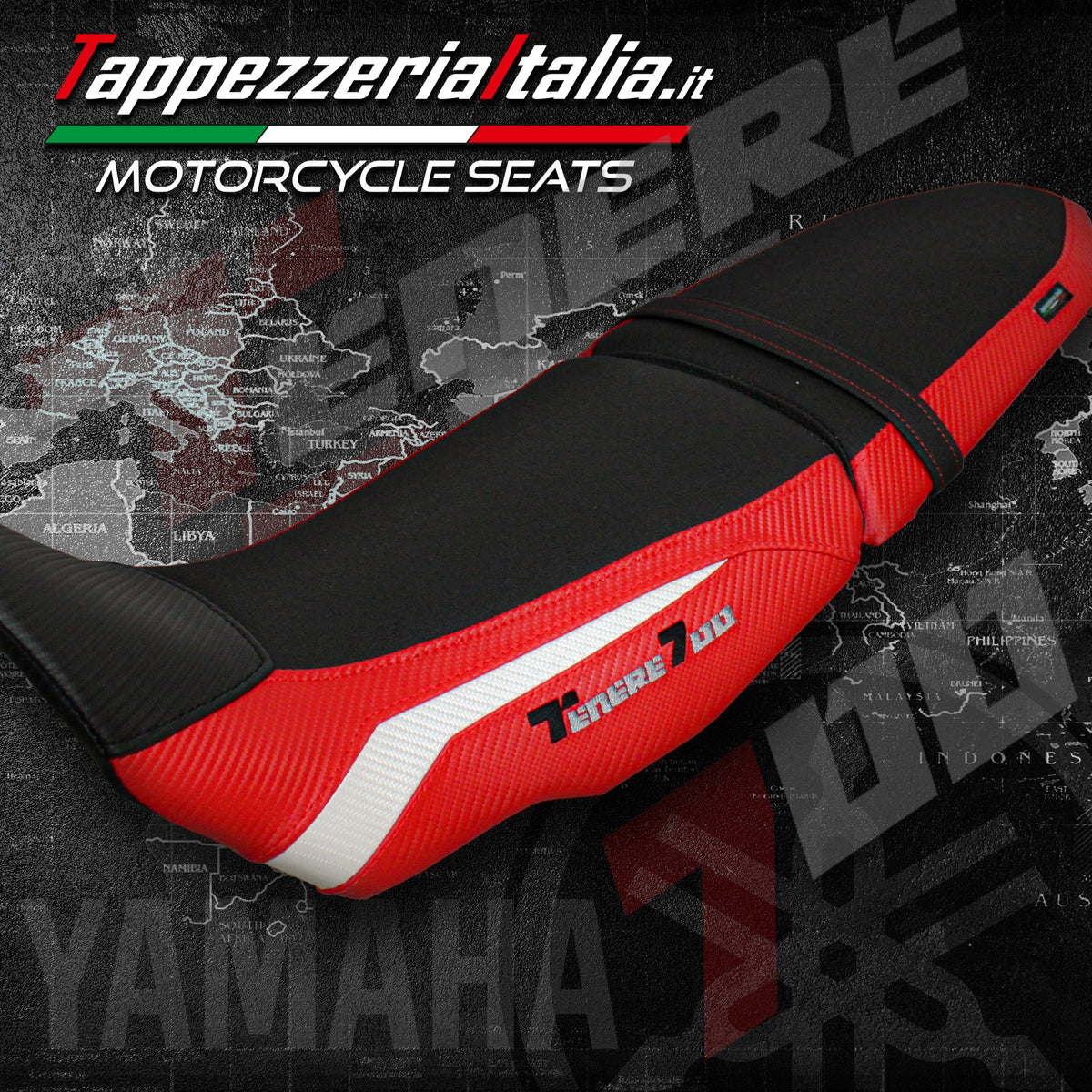 Tappezzeria Italia Comfort Foam Seat Cover For Yamaha Tenere 700 2019 ...