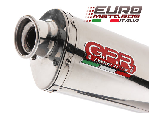 Suzuki GSXS 750 2017 GPR Exhaust Slip-On Silencer Trioval Road Legal New