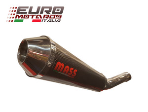 MassMoto Exhaust Slip-On Silencer Tromb Carbon Road Legal BMW F 800 S 2008-2011